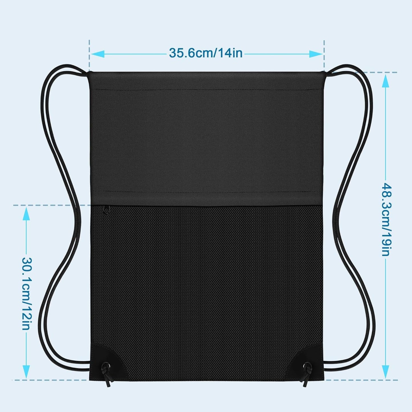 Drawstring Backpack Bag